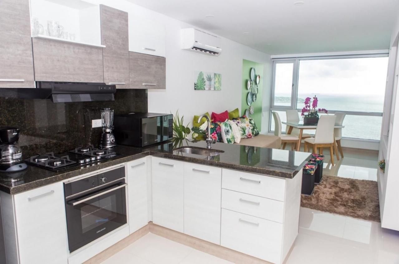 Modern 1br Wifi Breathtaking Oceanviews By Huespedia Cartagena