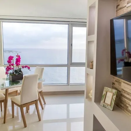 Modern 1br Wifi Breathtaking Oceanviews By Huespedia Apartment Cartagena