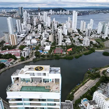 Apartamento Modern 1br Wifi Breathtaking Oceanviews By Huespedia Cartagena